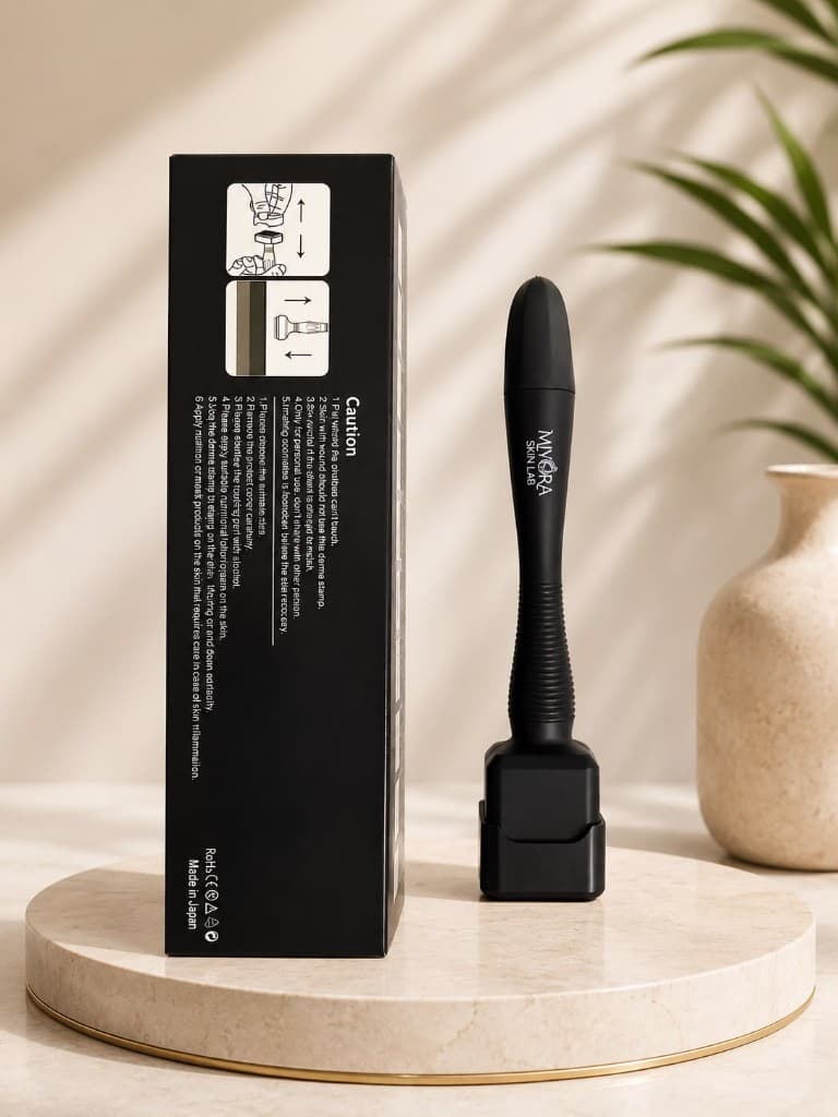 PROSKIN packaging with caution panel and Made in Japan mark