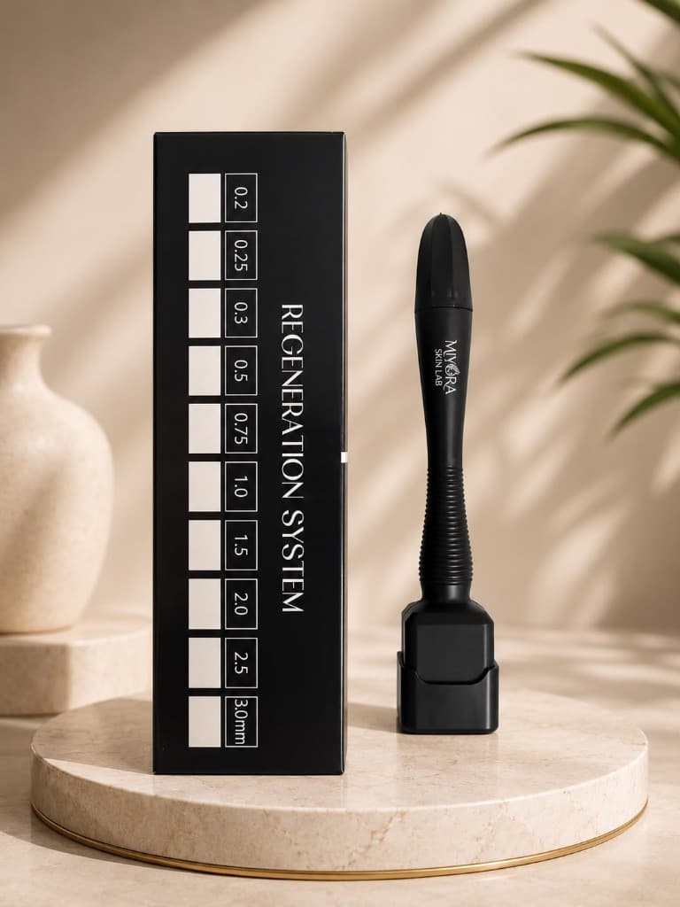 PROSKIN Regeneration System with 0.2–3.0 mm depth scale packaging